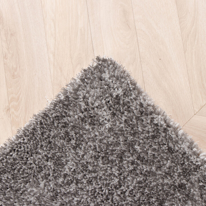 Tapis à poils longs - Glazy Gris Clair - 5
