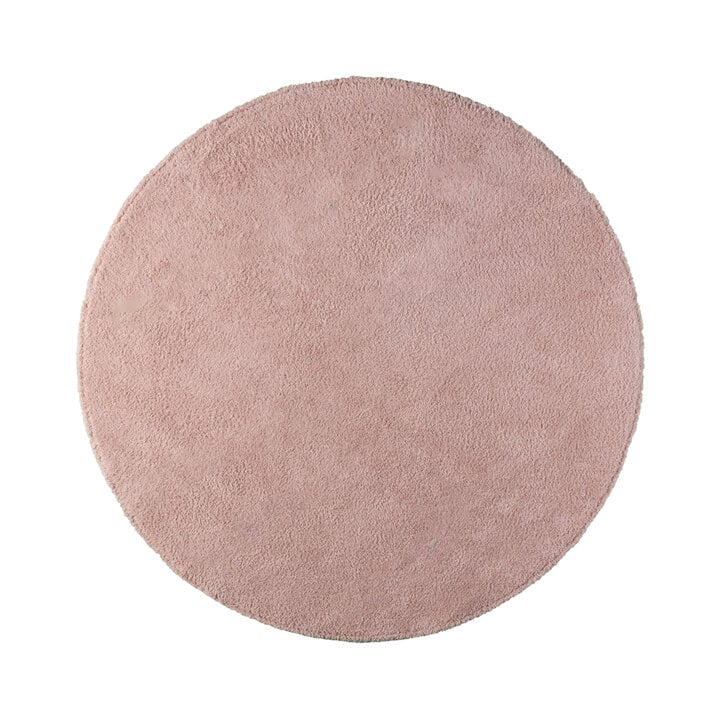 Tapis rond doux - Teddy Rosa - 1
