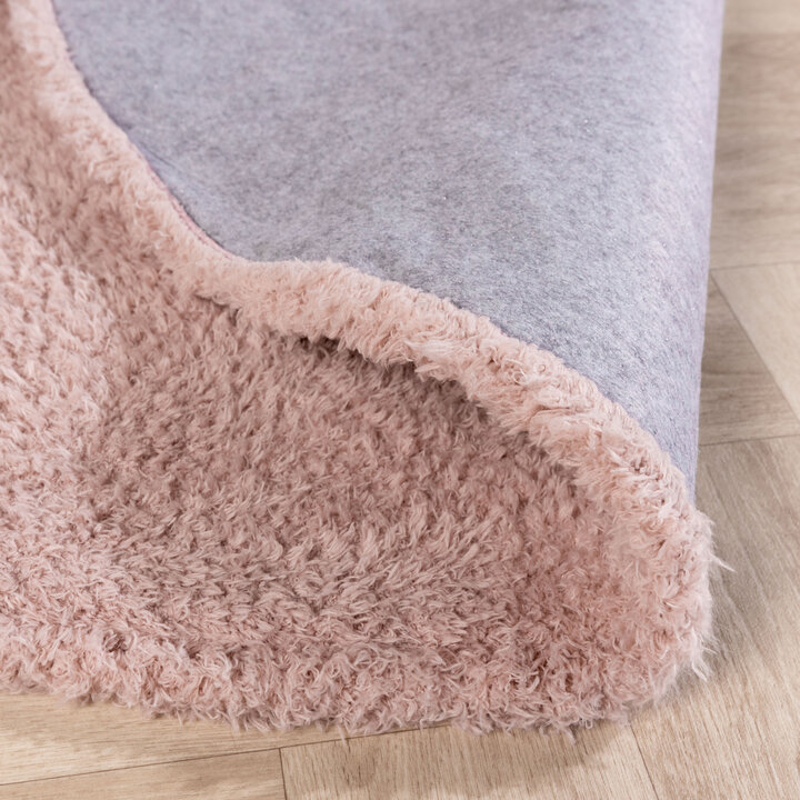 Tapis rond doux - Teddy Rosa - 7