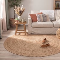 Tapis en jute - Fair Rond Naturel